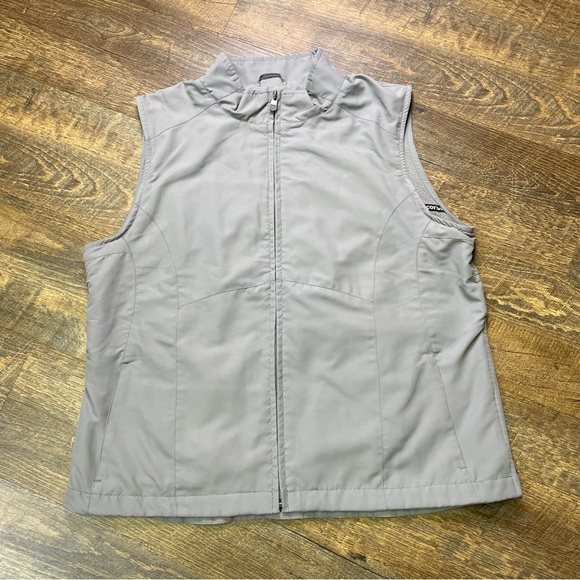 SCOTTEVEST TEC Womens XL Full Zip Pockets Gray Travel Utility Tactical Hiking - Picture 1 of 16